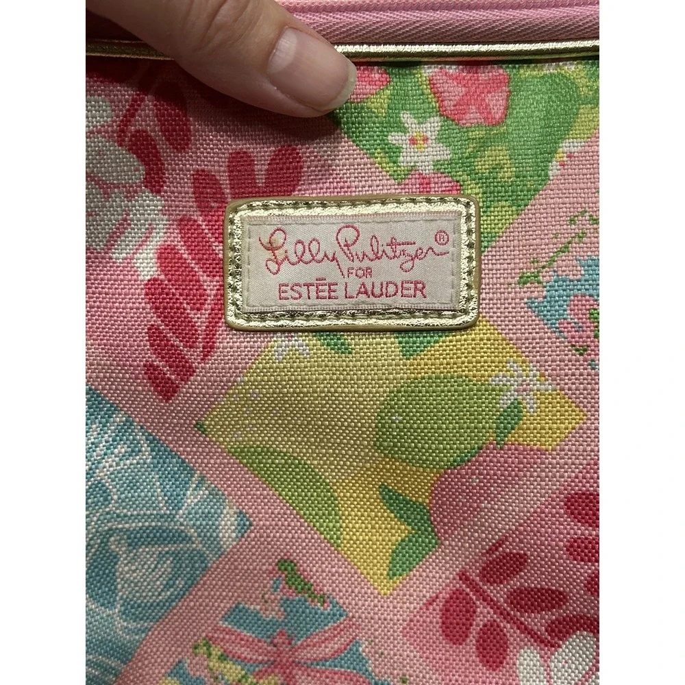 Lilly Pulitzer Estee Lauder makeup bag Packing Cube